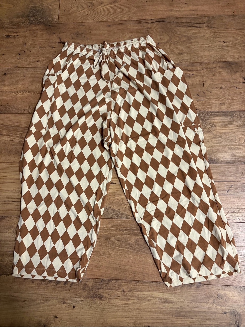 Jax & Lennon Women’s Checkered Baggy Pants Size Small